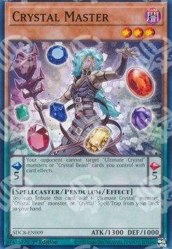 Maestro dei Cristalli - Structure Deck: Legend of the Crystal Beasts (Common) [SDCB-009]
