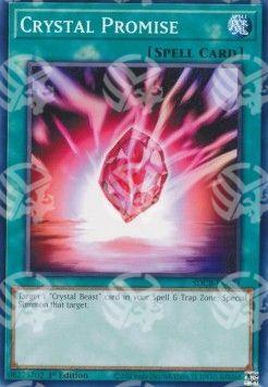 Promessa Cristallo - Structure Deck: Legend of the Crystal Beasts (Common) [SDCB-023]