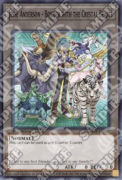 Jesse Anderson - Bonder with the Crystal Beasts - Structure Deck: Legend of the Crystal Beasts (Token) [SDCB-047]