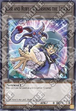 Jesse and Ruby - Unleashing the Legend - Structure Deck: Legend of the Crystal Beasts (Token) [SDCB-048]