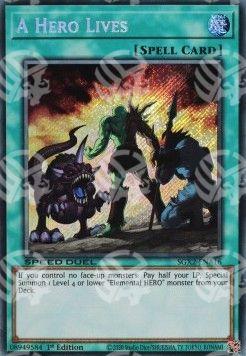 Un Eroe Sopravvive - Speed Duel GX: Esami Paradox (Secret Rare) [SGX2-A16]