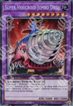 Super Vehicroid Jumbo Drill - Speed Duel GX: Esami Paradox (Secret Rare) [SGX2-B22]