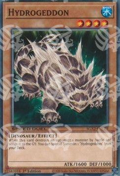 Hydrogeddon - Speed Duel GX: Esami Paradox (Common) [SGX2-C03]