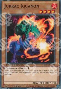 Jurrac Iguanon - Speed Duel GX: Esami Paradox (Common) [SGX2-C06]