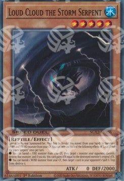 Nuvola Rumorosa il Serpente Tempesta - Speed Duel GX: Esami Paradox (Common) [SGX2-E06]