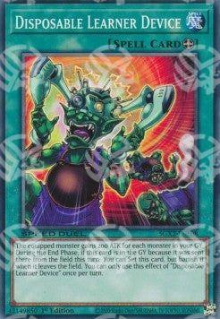 Dispositivo di Apprendimento Usa e Getta - Speed Duel GX: Esami Paradox (Common) [SGX2-E08]