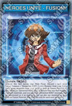 HEROES UNITE - FUSION!! (Skill) - Speed Duel GX: Esami Paradox (Common) [SGX2-S01]