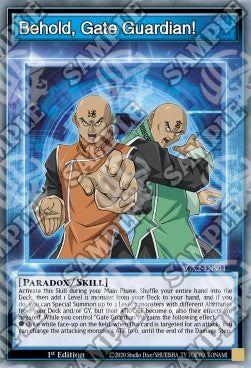 Behold, Gate Guardian! (Skill) - Speed Duel GX: Esami Paradox (Common) [SGX2-S04]