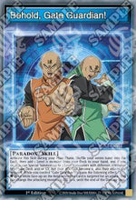 Behold, Gate Guardian! (Skill) - Speed Duel GX: Esami Paradox (Common) [SGX2-S04]