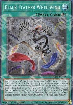 Vortice Piuma Nera - Darkwing Blast (Super Rare) [DABL-052]