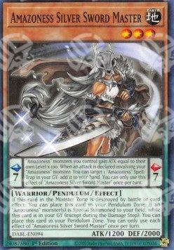 Maestra della Spada d'Argento Amazoness - Darkwing Blast (Common) [DABL-094]