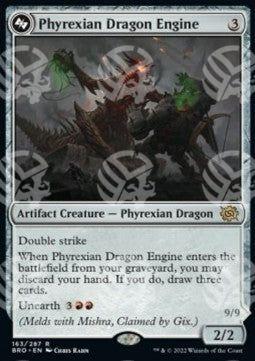 Phyrexian Dragon Engine // Mishra, Lost to Phyrexia - La Guerra dei Fratelli (Rare) [BRO-163]