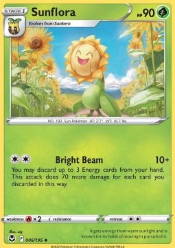 Sunflora - Tempesta Argentata (Uncommon) [SIT-006]