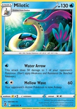Milotic - Tempesta Argentata (Rare) [SIT-040]