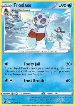 Froslass - Tempesta Argentata (Rare) [SIT-043]