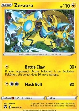 Zeraora - Tempesta Argentata (Rare) [SIT-056]
