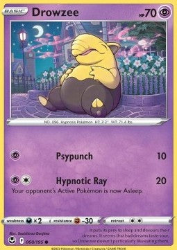 Drowzee - Tempesta Argentata (Common) [SIT-060]