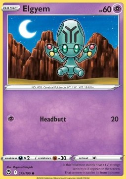 Elgyem - Tempesta Argentata (Common) [SIT-079]