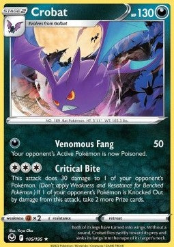 Crobat - Tempesta Argentata (Holo Rare) [SIT-105]