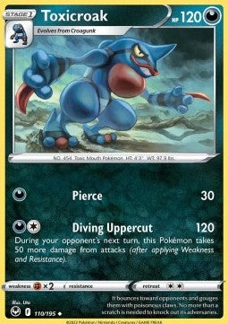 Toxicroak - Tempesta Argentata (Uncommon) [SIT-110]
