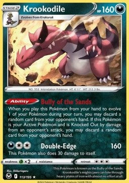 Krookodile - Tempesta Argentata (Holo Rare) [SIT-113]