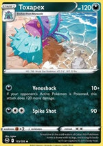 Toxapex - Tempesta Argentata (Uncommon) [SIT-115]