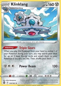 Klinklang - Tempesta Argentata (Rare) [SIT-125]