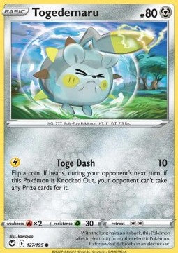 Togedemaru - Tempesta Argentata (Common) [SIT-127]