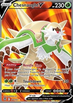 Chesnaught V - Tempesta Argentata (Ultra Rare) [SIT-171]
