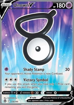 Unown V - Tempesta Argentata (Ultra Rare) [SIT-176]