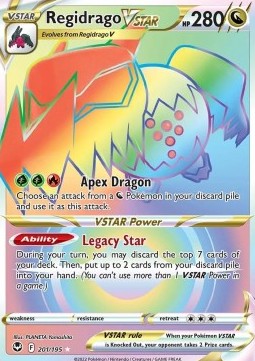Regidrago V ASTRO - Tempesta Argentata (Secret Rare) [SIT-201]