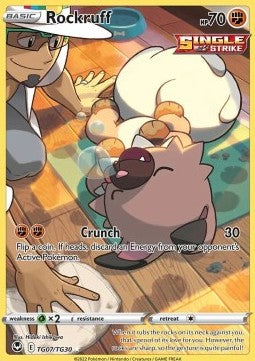 Rockruff - Tempesta Argentata (Holo Rare) [SIT-TG07]