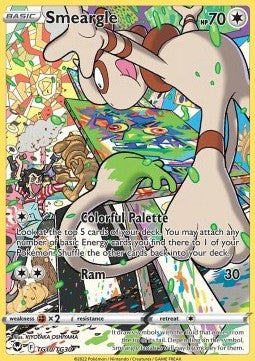 Smeargle - Tempesta Argentata (Holo Rare) [SIT-TG10]
