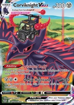 Corviknight VMAX - Tempesta Argentata (Ultra Rare) [SIT-TG19]