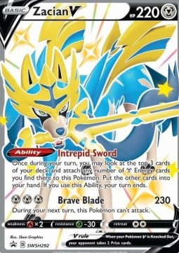 Zacian V - SWSH Black Star Promos (Promo) [SWSH-292]