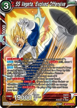 SS Vegeta, Evolved Offensive - Fighter's Ambition (Rare) [BT19-013]