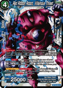 Red Ribbon Robot, Villainous Threat - Fighter's Ambition (Common) [BT19-044]