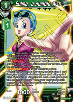 Bulma, a Humble Wish - Fighter's Ambition (Rare) [BT19-072]