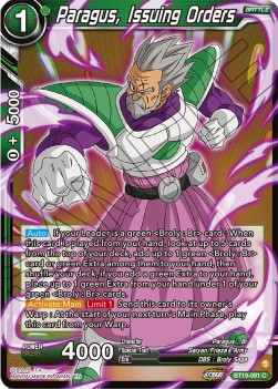 Paragus, Issuing Orders - Fighter's Ambition (Common) [BT19-091]