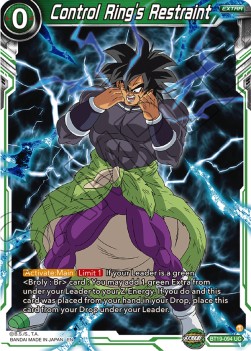 Control Ring's Restraint - Fighter's Ambition (Uncommon) [BT19-094]