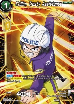 Krillin, Trusty Assistance - Fighter's Ambition (Common) [BT19-105]