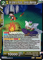 Son Gohan & Piccolo, Training's Beginnings - Fighter's Ambition (Rare) [BT19-108]