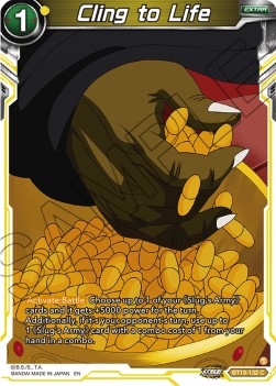Cling to Life - Fighter's Ambition (Common) [BT19-132]