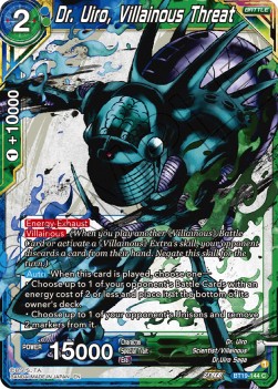 Dr. Uiro, Villainous Threat - Fighter's Ambition (Common) [BT19-144]