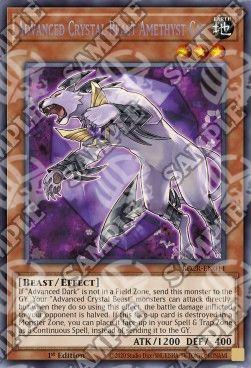 Bestia Cristallo Avanzata Gatto Ametista - Battles of Legend: Crystal Revenge (Secret Rare) [BLCR-011]