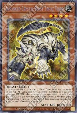Bestia Cristallo Avanzata Tigre Topazio - Battles of Legend: Crystal Revenge (Secret Rare) [BLCR-013]