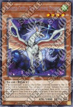 Bestia Cristallo Avanzata Pegaso Zaffiro - Battles of Legend: Crystal Revenge (Secret Rare) [BLCR-016]
