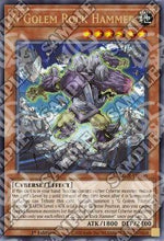 G Golem Martello di Roccia - Battles of Legend: Crystal Revenge (Ultra Rare) [BLCR-040]