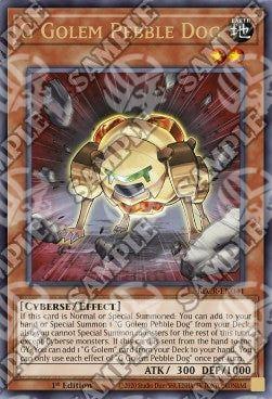 G Golem Cane Ciottolo - Battles of Legend: Crystal Revenge (Ultra Rare) [BLCR-041]