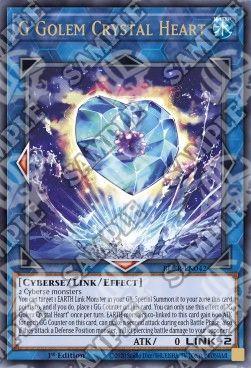 G Golem Cuore di Cristallo - Battles of Legend: Crystal Revenge (Ultra Rare) [BLCR-042]